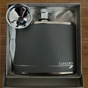 Original 1986 British Airways Concorde Flask